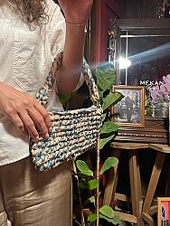Crochet Örgü Mini El çantası - 2