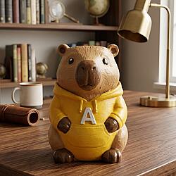 KAPİBARA KALEMLİK VE SAKSI - 4