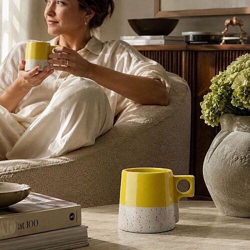 Lumen El Yapımı Stoneware Seramik Kupa