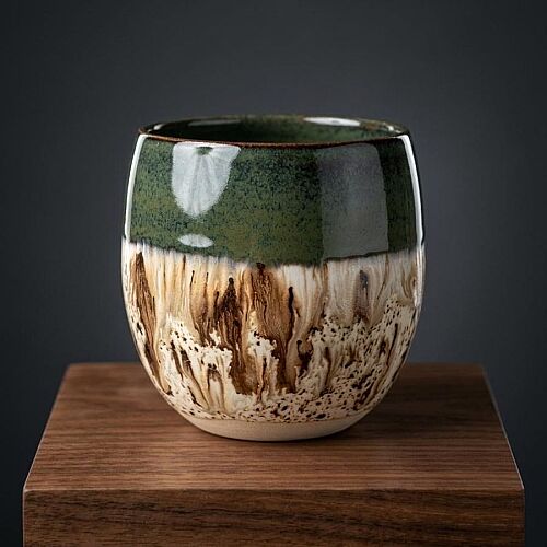 Moss El Yapımı Stoneware Seramik Bardak