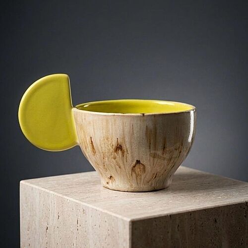 Solis El Yapımı Stoneware Seramik Bardak 